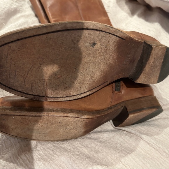 Frye Women's Brown Leather Boots - Picture 5 of 6